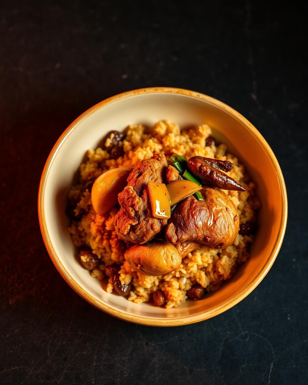 Signature Taali jollof bowl